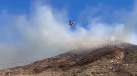 US: Sierra Fire Erupts In Fontana, California, Burning 400 Acres 6