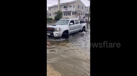 US: Overnight Torrential Rains Cause Severe Flooding In Jersey Shore 2