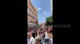 Spain: Thousands Join Protest March Against Overtourism In Malaga