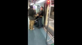 Last-minute subway leap caught on camera