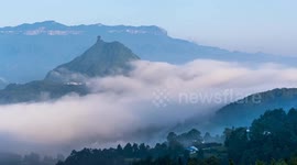 China: Time-lapse Video Returning Farmland to Forest in Chongqing, China