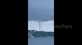Philippines: Waterspout Spotted Off Boracay Island