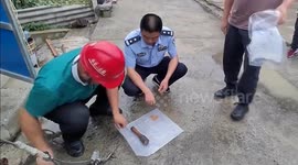 Elderly Chinese woman mistakes hand grenade for hammer, using it for over 20 years