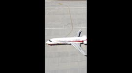 China's homegrown ARJ21 jetliner launches first high-plateau air route
