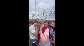 Glastonbury fans left hanging for Euros update after signal drops