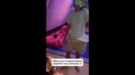Extreme playtime: Dad builds ultimate kids club for daughter ranks over 15 million views