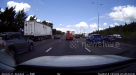 Car Turns Into Spinning Top