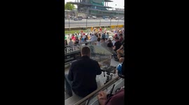 Justin Vining captures speedway tradition on carb day