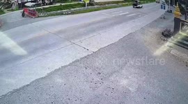 Hero pensioner rugby tackles toddler running into busy road