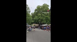 EURO 2024 - fans vs police