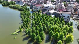 China: Villages Are Flooded in Nanjing