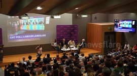 UK Labour Party set to win massive parliamentary majority: exit poll