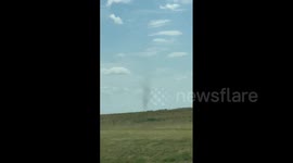 US: Dust Devil Spotted In Hinton, Oklahoma On Independence Day