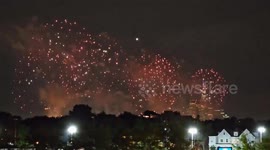 US: Macy’s Fireworks Light Up NYC Skyline To Celebrate Independence Day