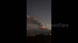 Italy: Etna Spews Lava In Spectacular Recent Eruption