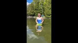 Acclimatize! Viral video hits 47.5M views and 5.5M likes as Becci teaches chilly water prep on TikTok