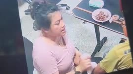Hot water bag explodes on man's arm while girlfriend uses it to soothe his muscle pain