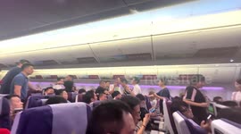 Passengers swelter as flight is delayed for two hours without air-con