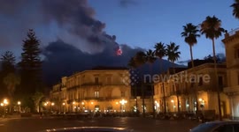 Italy: Etna Spews Lava In Spectacular Recent Eruption 2
