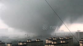 Deadly tornado strikes eastern China, causing severe damage and casualties