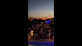 Wildfires ravage Greece: scorching scenes from Kardamaina