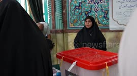 Voting ends in Iran's presidential runoff