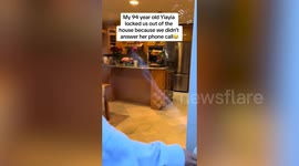Gran takes revenge on granddaughters who ignored her call - by locking them outside