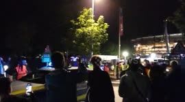 French team departs after penalty shootout victory over portugal at Euro 2024