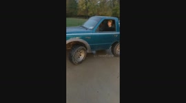 Pickup Truck With the Bed Chopped Off