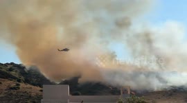 US: Rancho Fire Breaks Out In Thousand Oaks, California