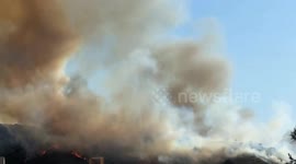 US: Rancho Fire Breaks Out In Thousand Oaks, California 4