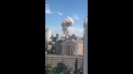 Russian missiles hit children's cancer hospital in Kyiv