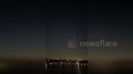 USA: 525 Drones Illuminate Irving's Sky in Independence Day Spectacle