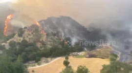 USA: Lake Fire Engulfs Over 4,600 Acres, Prompting Evacuation Warnings