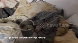 Gaza: Locating a Weapons Storage Facility containing Long-Range Rockets and Explosives