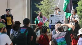 USA: National Education Association protest against anti-Semitism