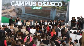 Brazil: President Luiz Inacio Lula da Silva participates in the inauguration of a new Unifesp