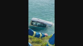 ICYMI: Attempts made to save ice cream van washed out to sea in Cornwall