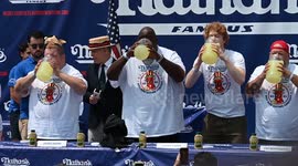 USA: 2024 Nathan's Famous Fourth of July Hot Dog Eating Contest