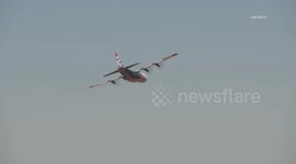 USA: Kern County Olive Fire in Lost Hills