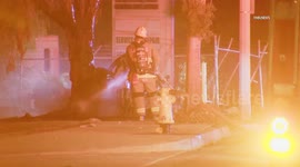 USA: 3 Killed in DUI Fiery Car Wreck in Castaic
