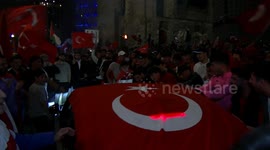 Germany: Turkish Fans Celebrate Victory in Berlin After Win Over Austria