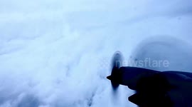 USA: NOAA Airplane Flies Into the Heart of Hurricane Beryl