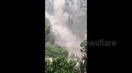 Italy: Torrential Floods In Noasca