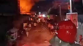 Indonesia: Terrible Fire in Indonesia, Father and Son Died in Fire while Deep Sleeping
