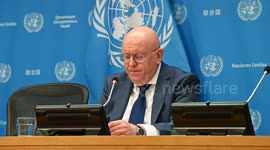 USA: Russian Ambassador Nebenzia Speaks At UN