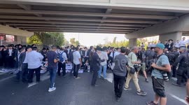 Israel: Protest by ultra-Orthodox Jews in Bnei Brak against conscription into the army