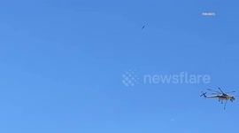 USA: Castaic Indigo Fire Threatens Homes and School Amid Drone Incursion