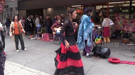 Brazil: Group of people perform cocoa ritual in Sao Paulo