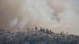 United States: Vista Fire in San Bernardino County